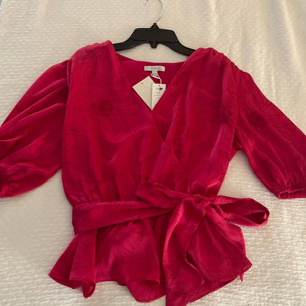 Joie Fuchsia Macie Top NWT